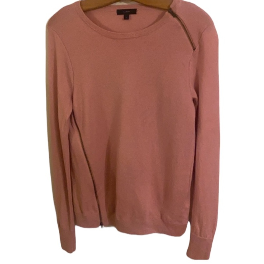 J.Crew Wool light pink sweater size Medium